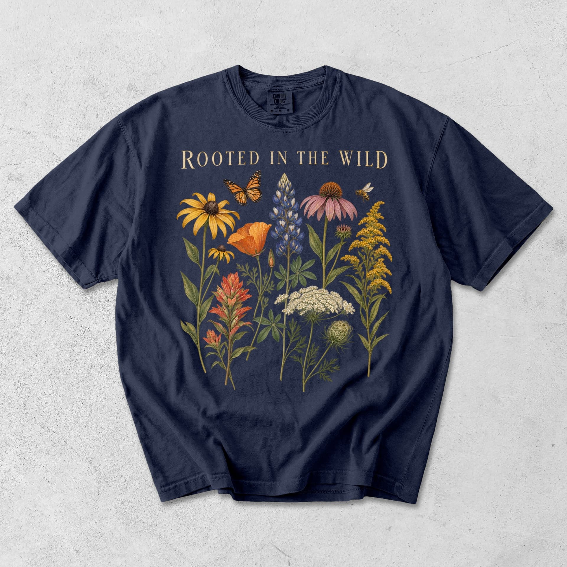 Rooted in the Wild Botanical Wildflower T-Shirt