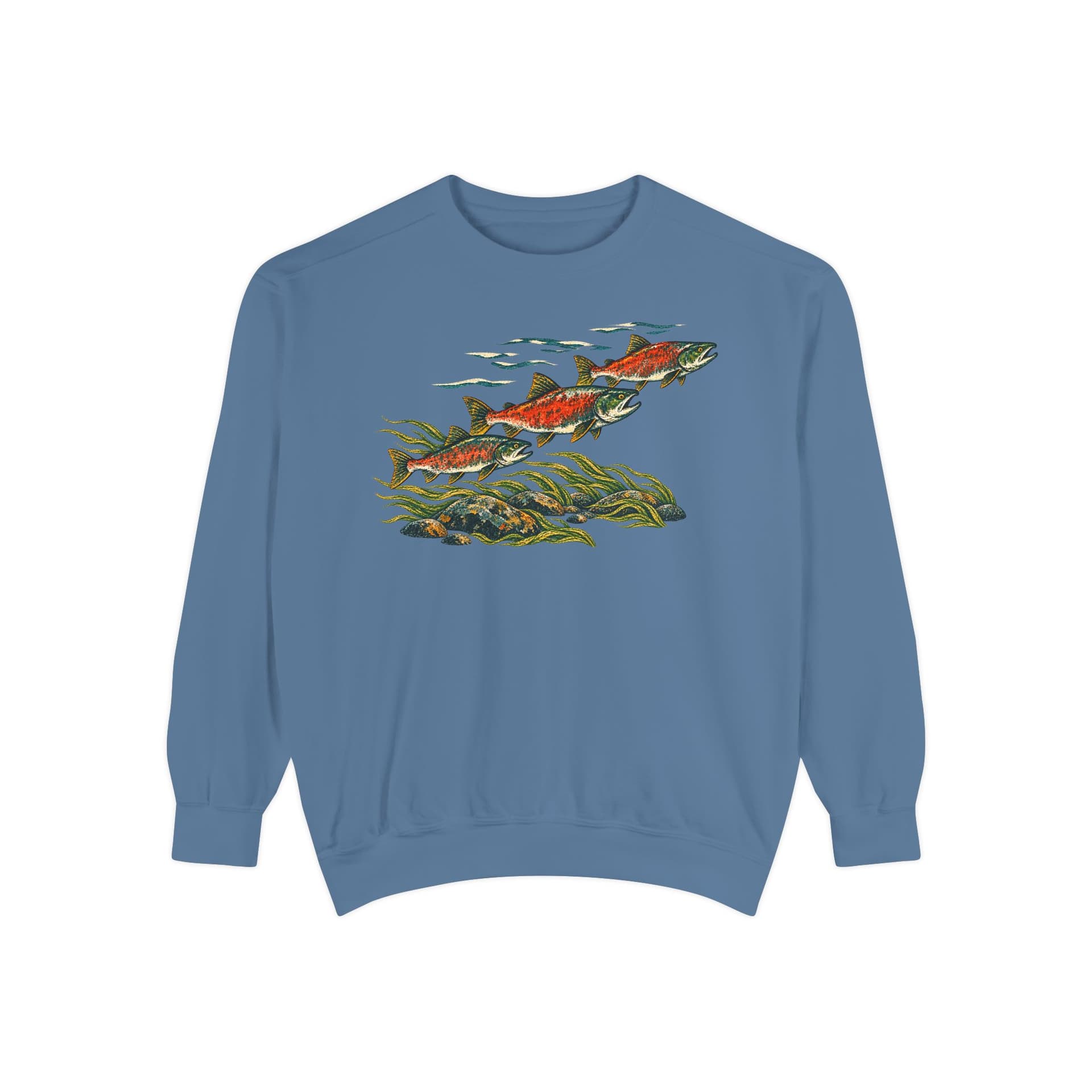 Wild Salmon Run Sweatshirt