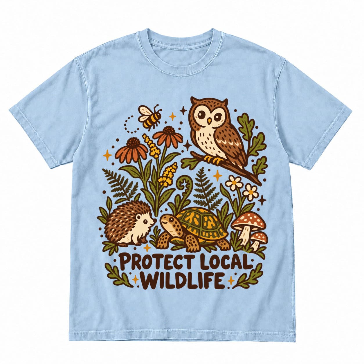 Protect Local Wildlife Vintage Cottagecore