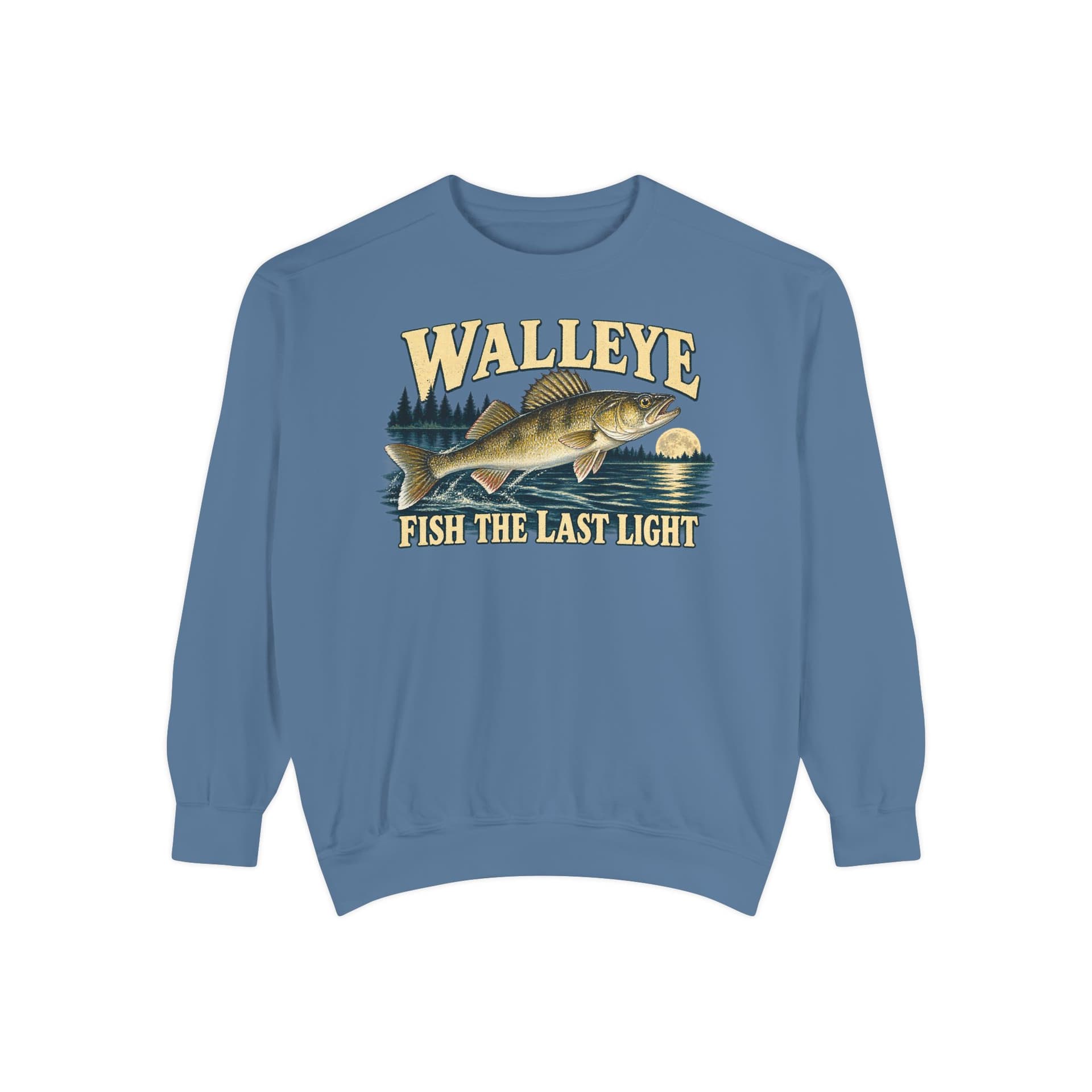 Walleye Fish The Last Light Sweatsthirt