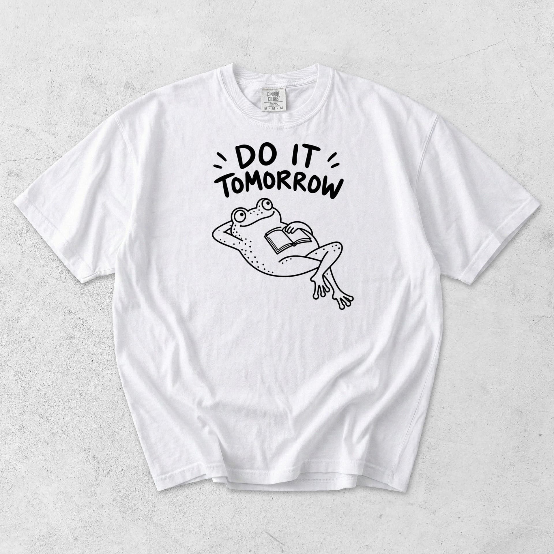 Do It Tomorrow Frog Funny t-Shirt