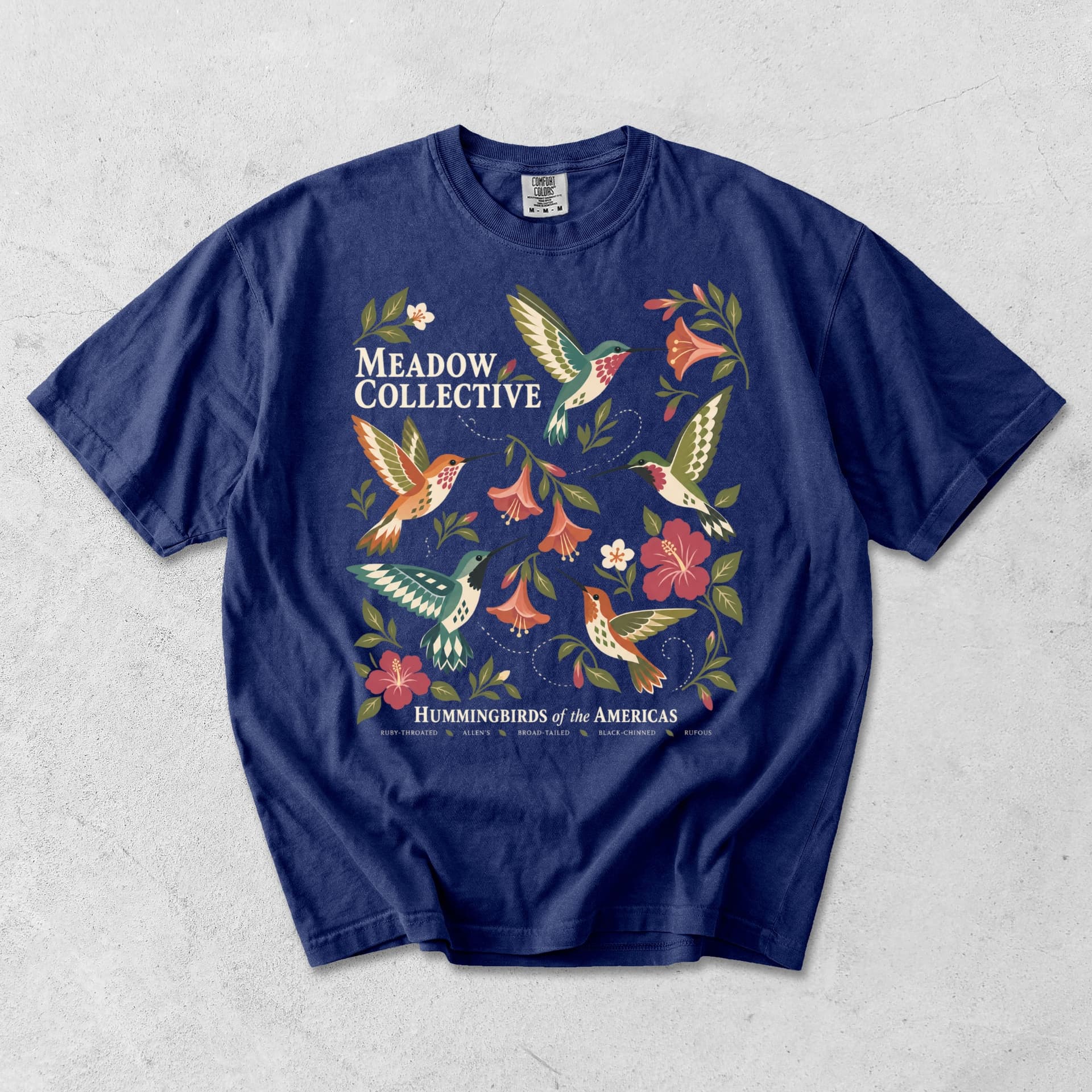 Meadow Collective Hummingbirds of the Americas T-Shirt